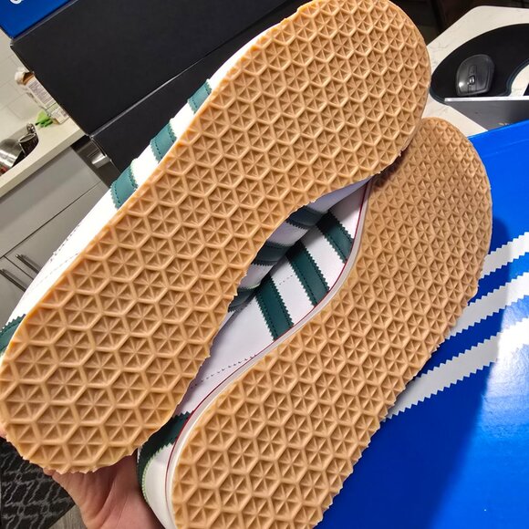 Adidas Italia 70s White Collegiate Green Red Gum Men's Size 10 JS1325 Shoes NEW - Picture 8 of 16